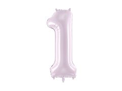 Folija balon številka 1 Purple 72 cm