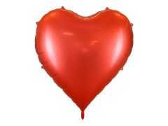 Maxi XXL Heart Red folija balon136x129 cm