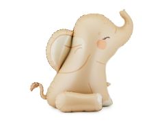 Maxi Standing Elephant beige folija balon 84x90 cm