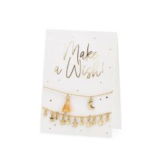 Voščilnica Make a wish! bracelet 