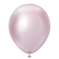 Latex baloni 13 cm Mirror (Chrome) Pink Gold