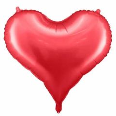 Maxi Heart Red folija balon 61x53 cm