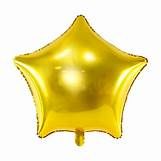 Standard Star Metalic Gold folija balon