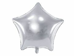 Standard Star Metalic Silver folija balon