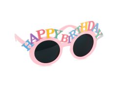 Happy Birthday očala - Pink