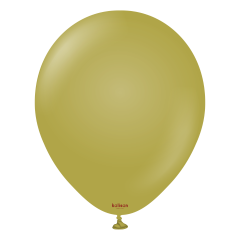 Latex baloni 13cm Olive