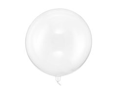 Crystal clear pvc balloon Transparent  40 cm