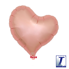 Ibrex "Sweet" Srce 18" Metallic Rose Gold folija balon