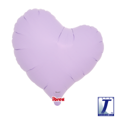 Ibrex "Sweet" Srce Pastel Lavander folija balon