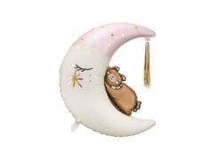 Maxi Teddy bear on the Moon folija balon