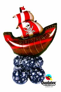 Balonska dekoracija velika Pirate Ship