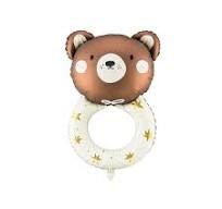 Maxi Teddy Rattle folija balon