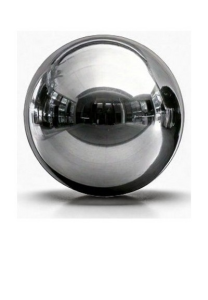 PVC ball Silver 80 cm