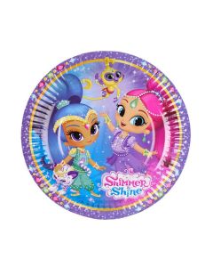 Shimmer & Shine  papirnati krožniki 18 cm