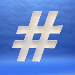 Okvir za balone Hashtag