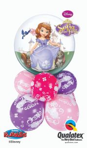 Bubble balonska dekoracija Sofia The First