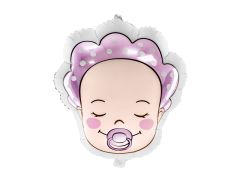 Standard Baby Girl Glossy  folija balon