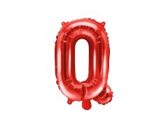 Mini folija balon črka Q Red