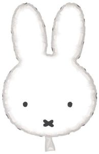 Maxi Miffy head White folija balon 65 cm