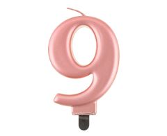 Rose Gold svečka 9