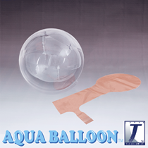  Aqua Balloon Clear Easy Wrapping round 175mm