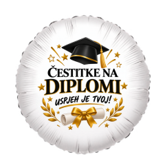 Standard DIPLOMA - USPJEH JE TVOJ folija balon
