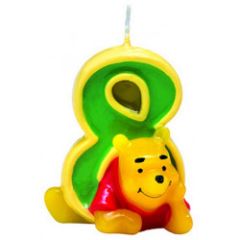 Winnie the pooh svečka 8