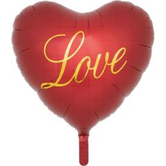 Ibrex Srce Dark Red Love folija balon