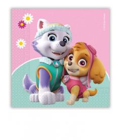 Paw Patrol Skye & Everest serviete 33x33