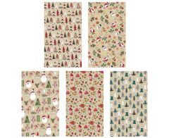 Dekorativni papir Christmas kraft 200x70 cm (1 arak)