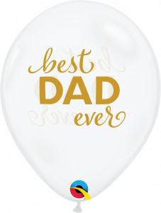 Lateks baloni 28cm Simply Best Dad Ever DC 