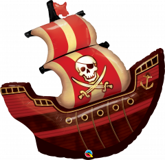 Maxi Pirate Ship folija balon