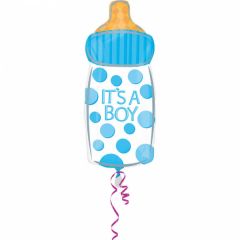 Standard Baby Bottle "Its a Boy" folija balon