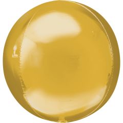 Orbz Jumbo Gold folija balon
