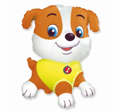 Mini 14"FX Buldog folija balon na palčki