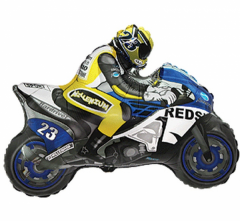 Maxi Motor (blue-yellow) folija balon