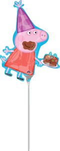 Mini Peppa Pig folija balon na palčki