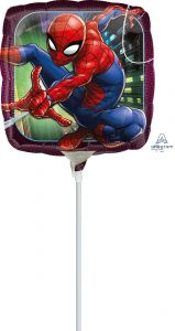 Mini Spider-Man Animated folija balon na palčki