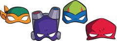 Rise Of The Teenage Mutant Ninja Turtles maske