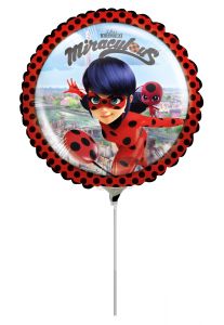 Mini Miraculous folija balon na palčki