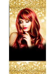 Sprej bleščice za lase in telo - Gold