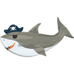 Maxi Ahoy Birthday Shark folija balon