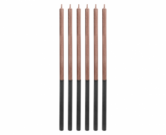 Birthday Platinum svečke rosegold