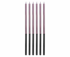 Birthday Platinum svečke lila