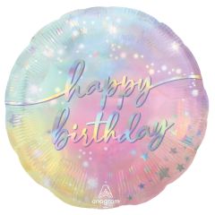Standard Luminouse Birthday  folija balon