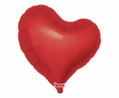 Ibrex "Sweet" Srce Metallic Rubby Red folija balon