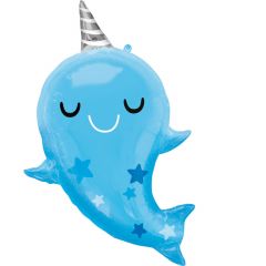 Maxi Narwhal Baby folija balon