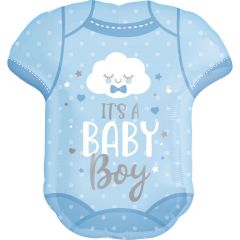 Maxi Baby Boy Onesie folija balon