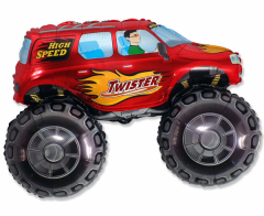 Maxi FX Twister Car Red folija balon