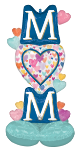 AirLoonz Mom Sprinkled Hearts folija balon